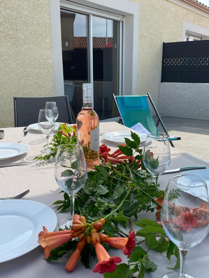 Val Des Bruyeres - Gite 15Mn Pezenas Avec Terrasse Et Cour Close - Parking Privatif Securise - Wifi Ftth Gratuit Neffies Экстерьер фото