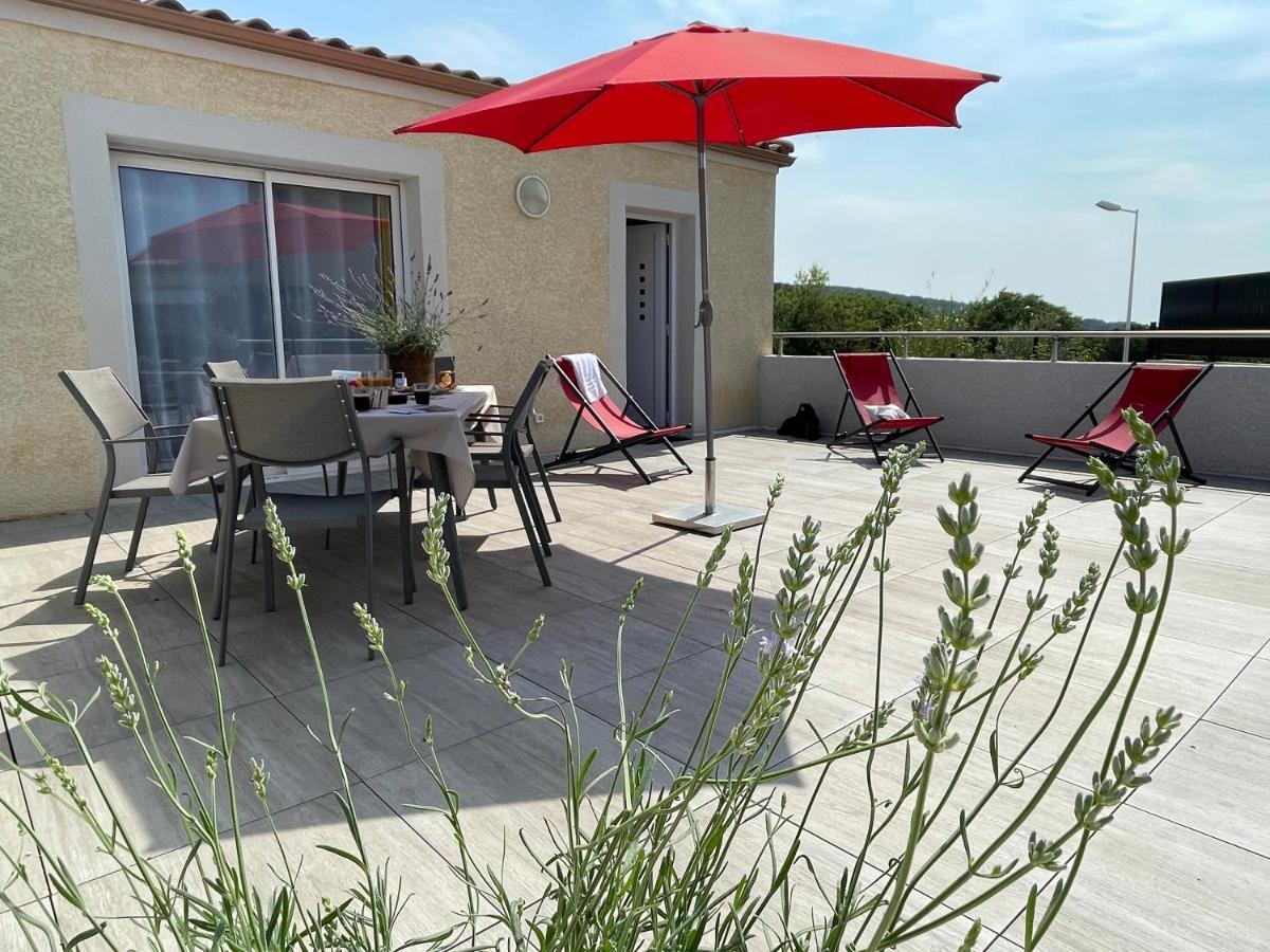 Val Des Bruyeres - Gite 15Mn Pezenas Avec Terrasse Et Cour Close - Parking Privatif Securise - Wifi Ftth Gratuit Neffies Экстерьер фото